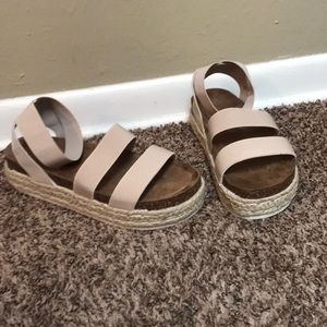 Pierre Dumas platform espadrille NWOT